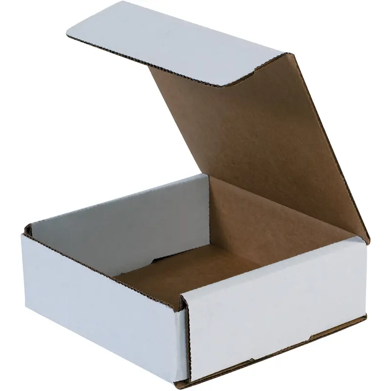 10 x 10 x 2 White Literature Mailers 50/Bundle
