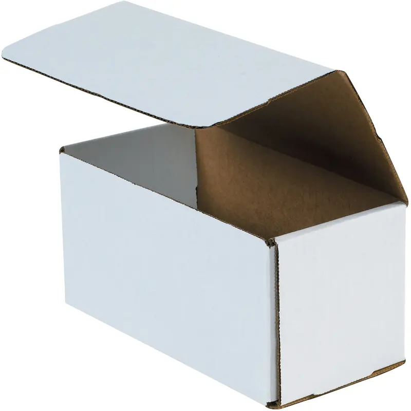10 x 4 x 4 White Corrugated Mailers 50/Bundle