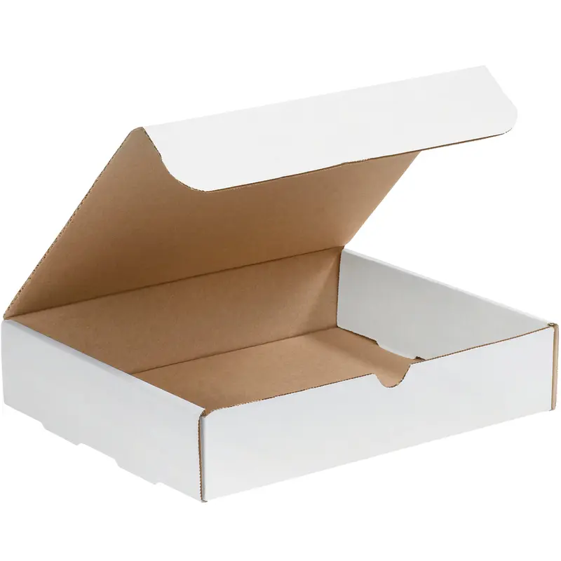 11 1/8 x 8 3/4 x 2 White Literature Mailers  50/Bundle
