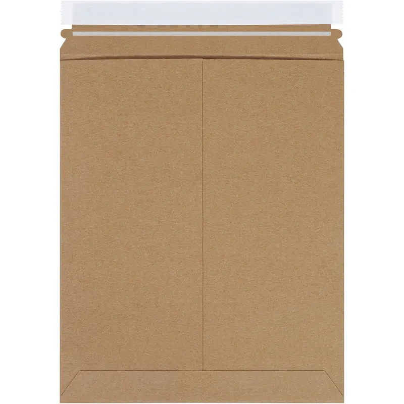 11 x 13 1/2 Self-Seal Kraft Rigid Mailer 100/Case