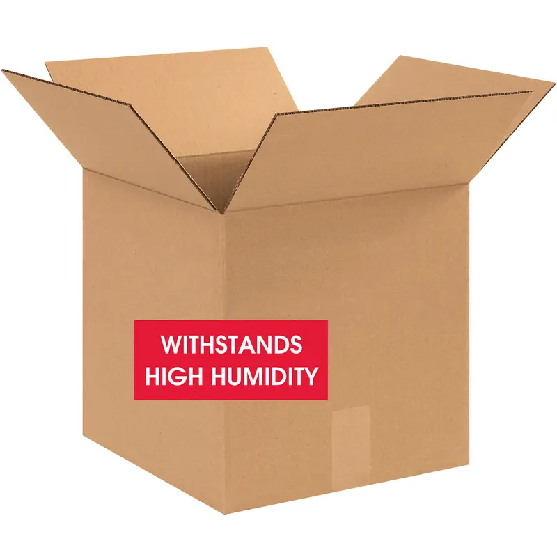 12 x 12 x 12 V3C Weather Resistant Corrugated Boxes  20/Bundle
