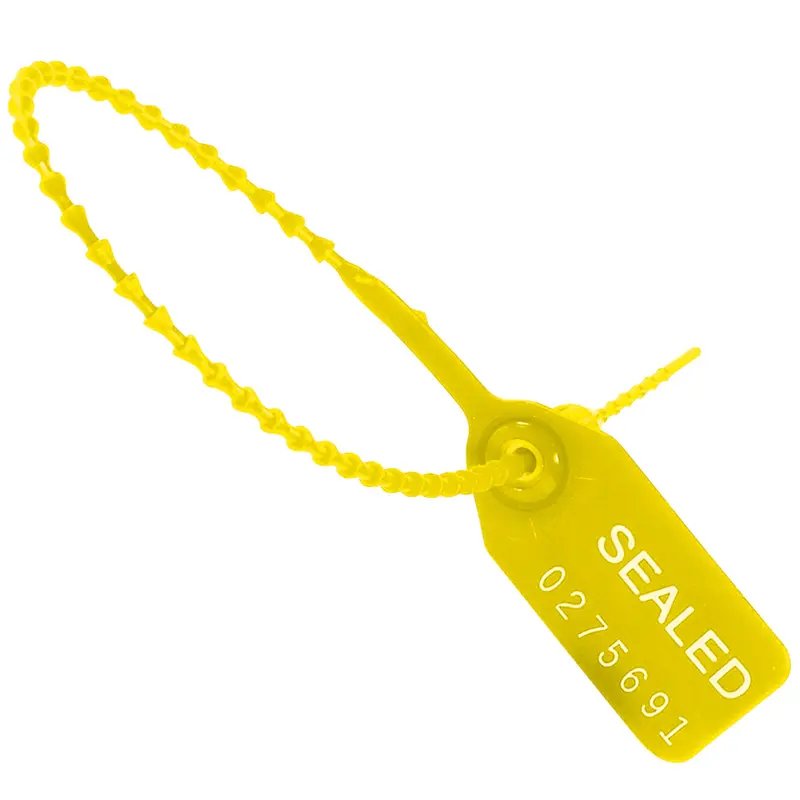 15" Yellow Tug Tight Pull-Tight Seals 100/Case