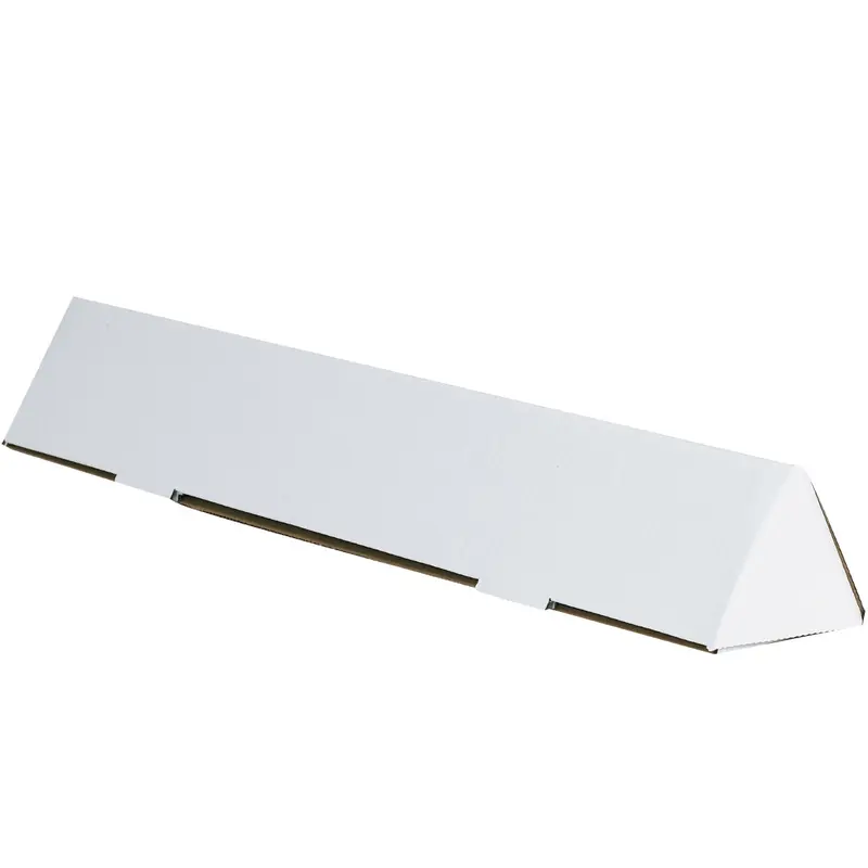 2 x 36 1/4 Triangular White Corrugated Mailing Tube 50/Bundle