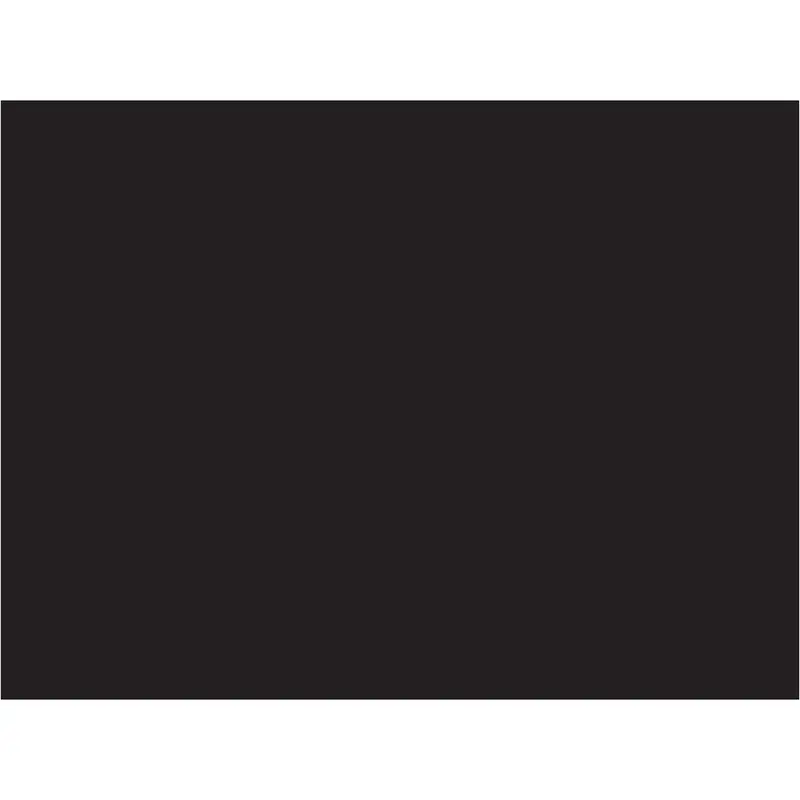 3 x 4" Black Inventory Rectangle Labels 500/Roll