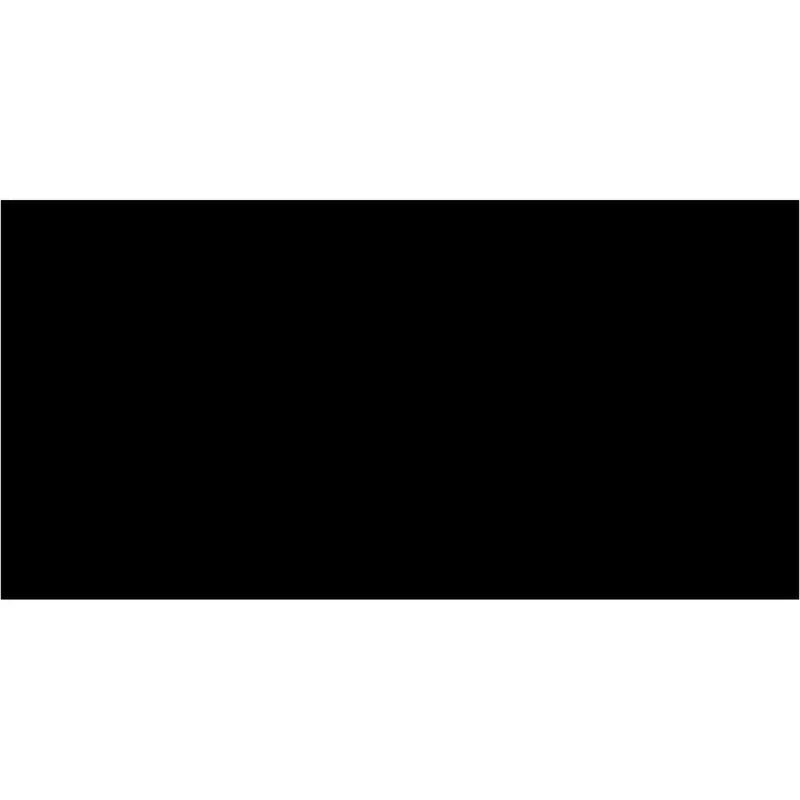 3 x 6" Black Inventory Rectangle Labels 250/Roll