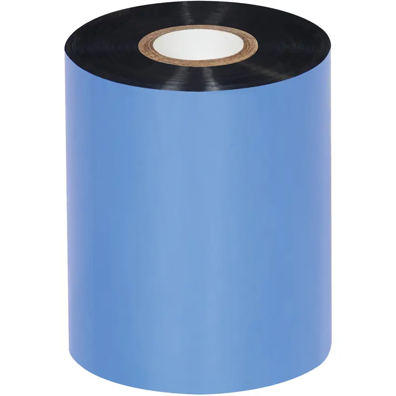 3.5" x 1476' Black Zebra Thermal Transfer Ribbons - Wax/Resin 24/Case