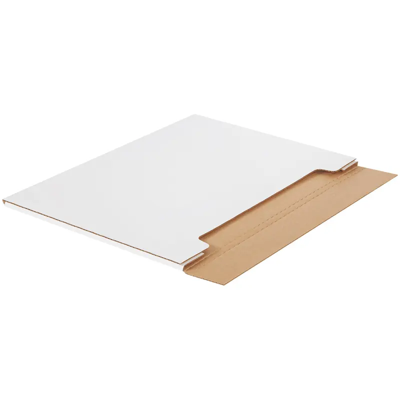 36 x 24 x 1/4 White Jumbo Fold Over Mailers 20/Bundle