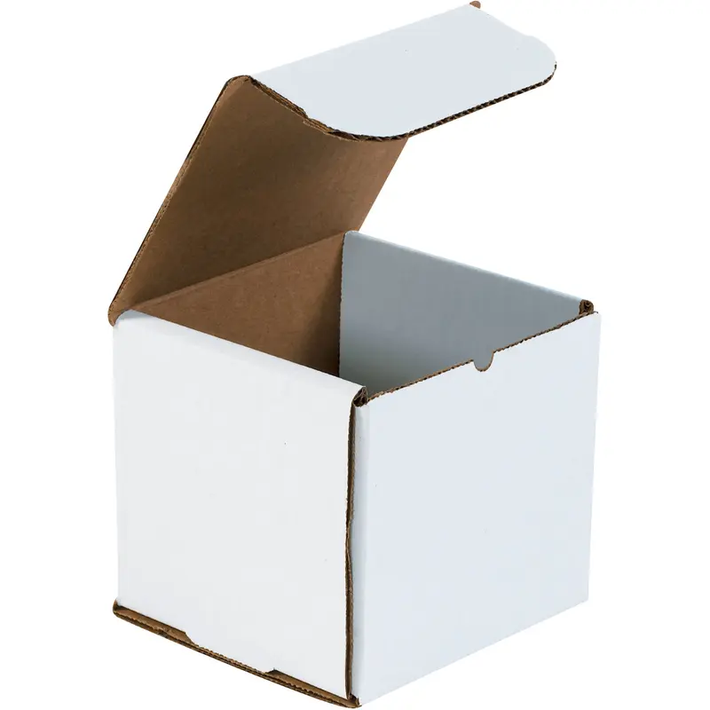4 x 4 x 4 White Literature Mailers  50/Bundle