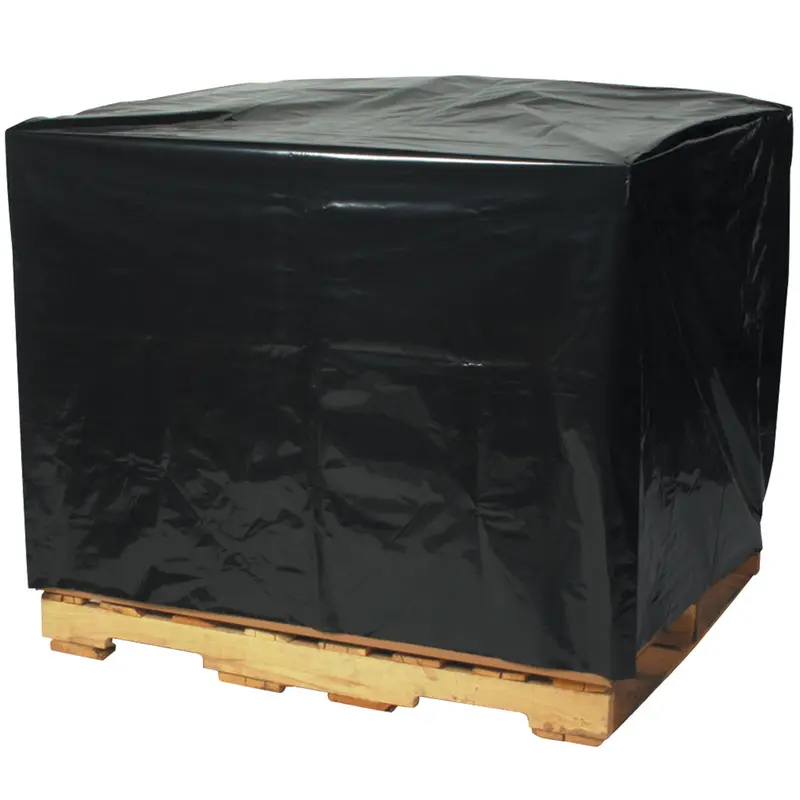 48 x 42 x 48 (2 mil) Black Pallet Covers 50/Roll