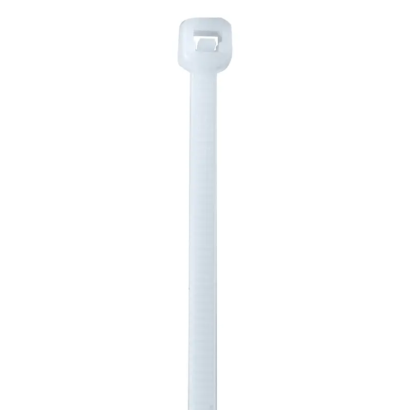 5 1/2" (50 lb Tensile) Clear Nylon Cable Ties 1000/Case