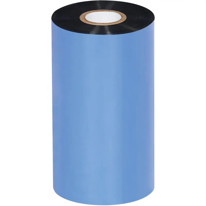 5.12" x 1476' Black Zebra Thermal Transfer Ribbons - Wax 24/Case