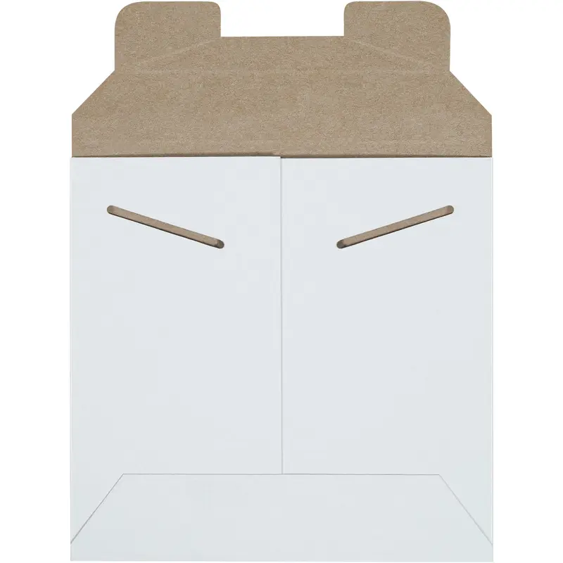 6 x 6 White Rigid Mailer 200/Case