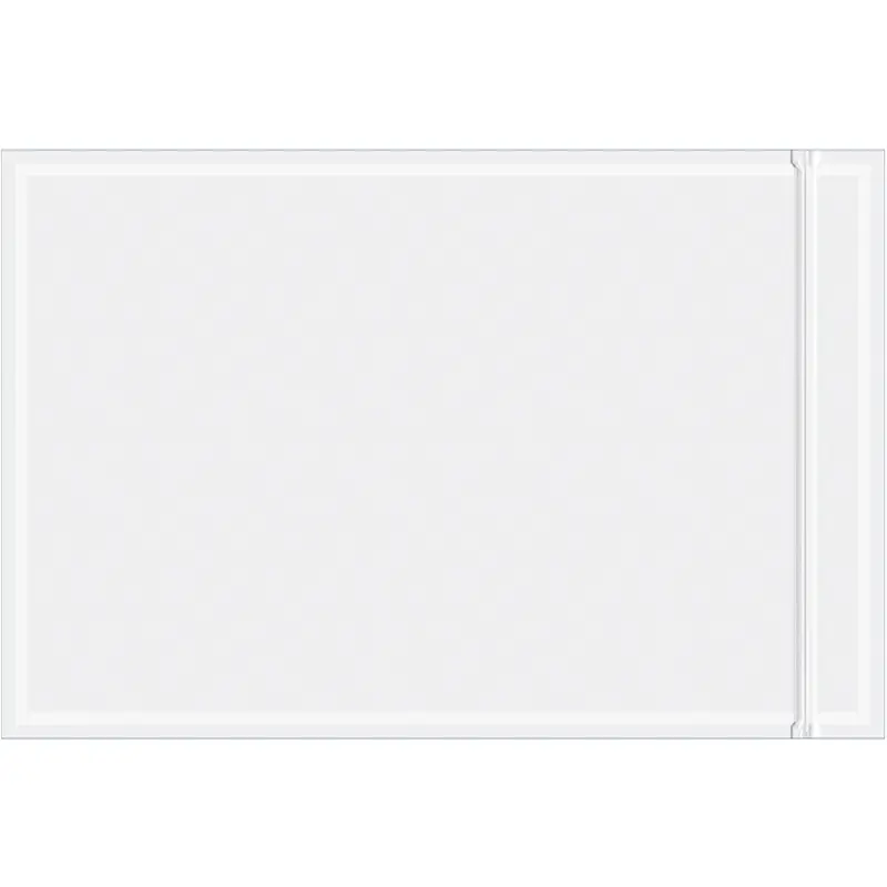 6 x 9 (2 mil) Reclosable Poly Bags w/ Adhesive Back 1000/Case