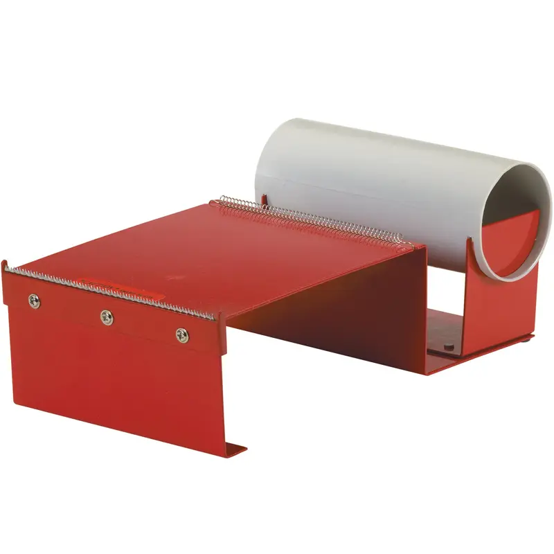 6" Label Protection Tape Dispenser- Metal