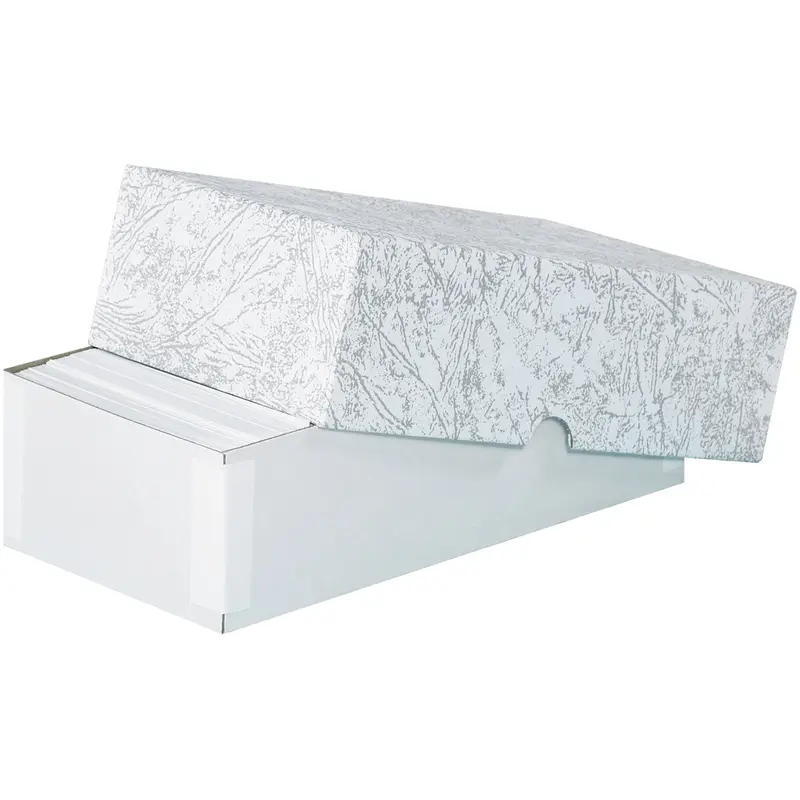 7 x 3 1/2 x 2 Rigid 2-pc Set-Up Carton 100/Case