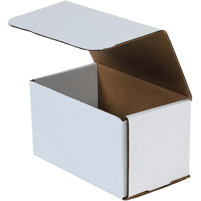 7 x 4 x 4 White Corrugated Mailers 50/Bundle