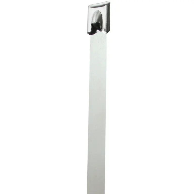 8" (150 lb Tensile) Stainless Steel Cable Ties 100/Case