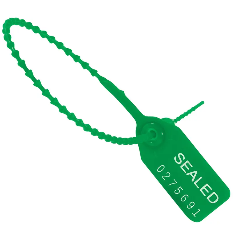 9" Green Tug Tight Pull-Tight Seals 100/Case