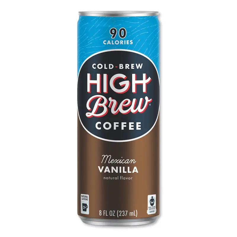 Cold Brew Coffee   Protein, Mexican Vanilla, 8 oz Can, 12/Pack