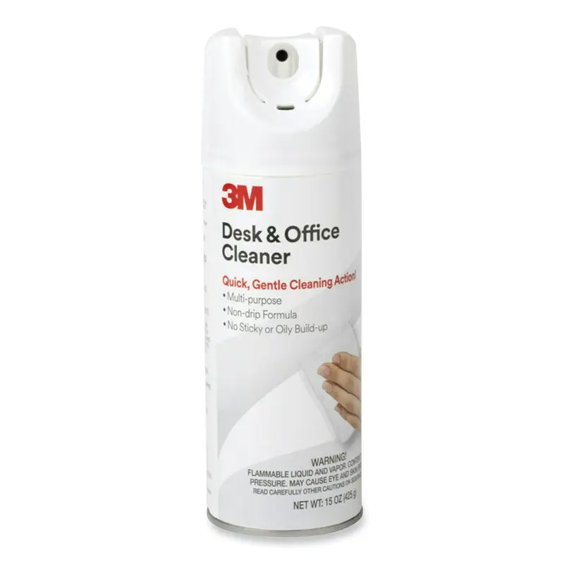 Desk and Office Spray Cleaner, 15 oz Aerosol Spray