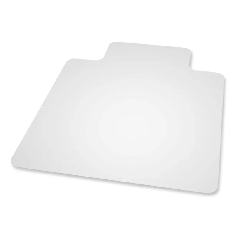 EverLife Textured Chair Mat for Hard Floors with Lip, 36 x 48, Clear