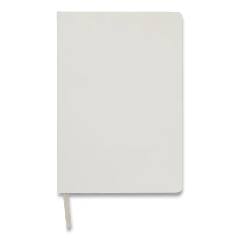 Flexible-Cover Business Journal, 1-Subject, Quadrille Rule, Gray Cover, (96) 8 x 5.5 Sheets