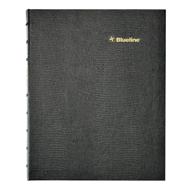 Plan and Link Monthly Planner, 9.25" x 7.25", Black Cover, 16-Months: Sept 2024 to Dec 2025