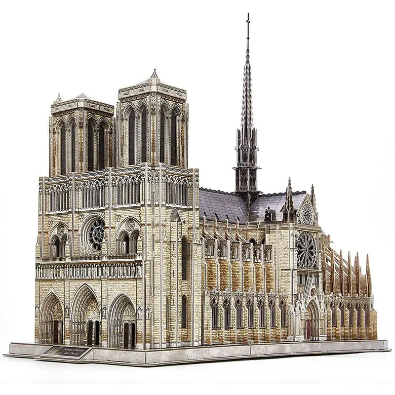 CubicFun Notre Dame De Paris 3D Puzzle 293 Pcs