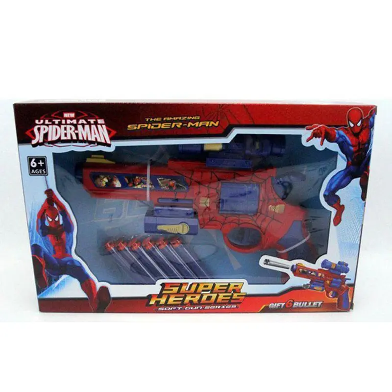 Spider Man Soft Shooting Gun