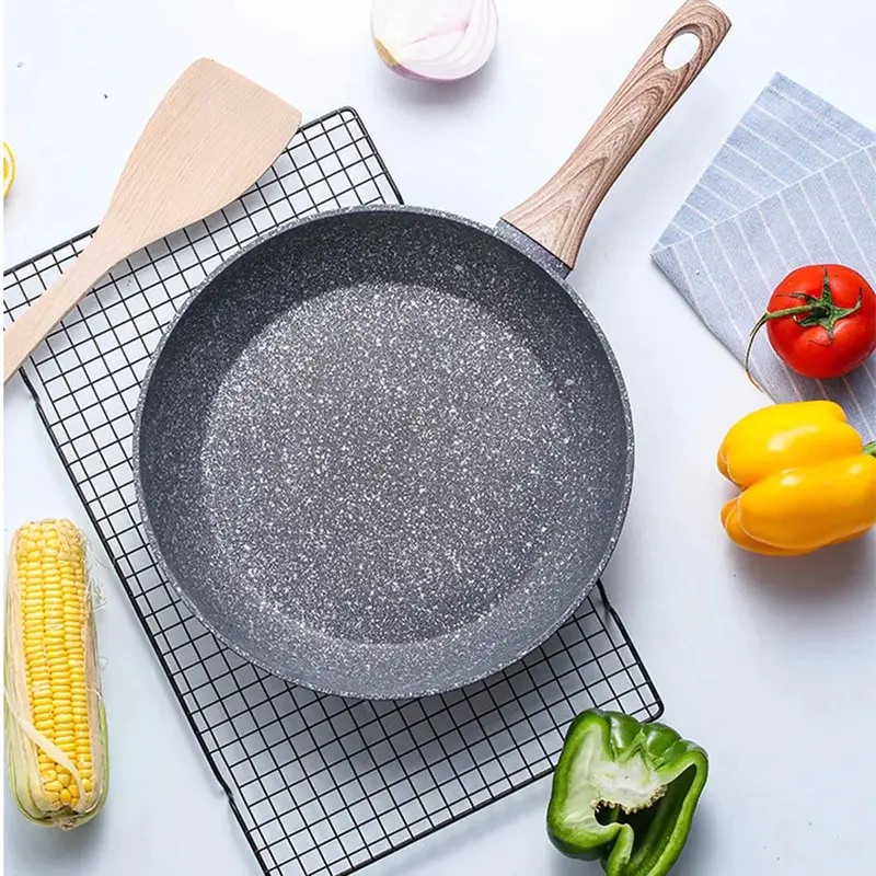 (net) FRY PAN 29x29x5CMGrey