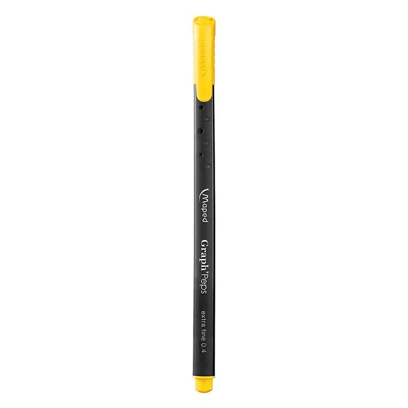 (NET) Maped 749115 Graph Peps Fine Liner 0.4 mm / Yellow