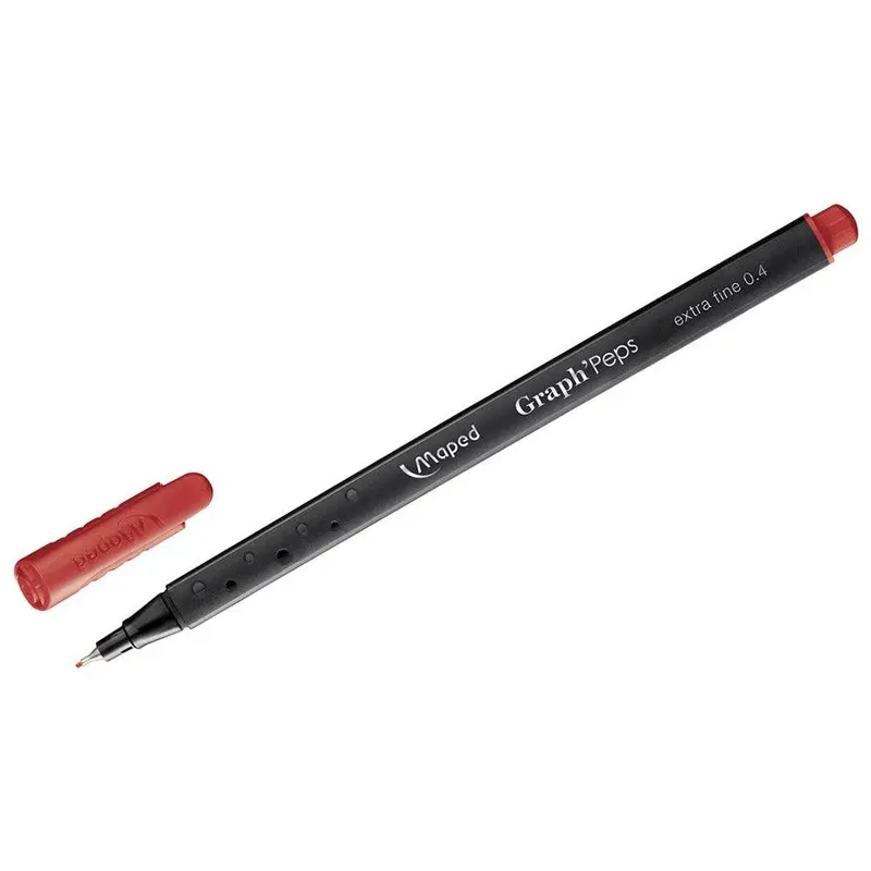 (NET) Maped Graph Peps Fineliner Red Kiss / 491171
