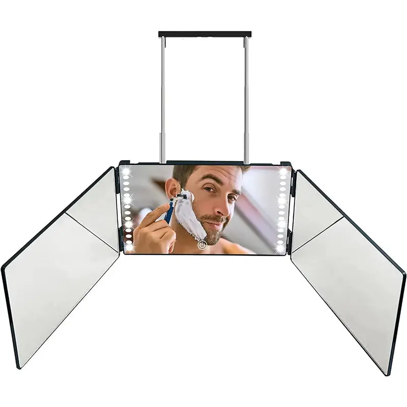 (NET) Mirror Self Hair Cutting