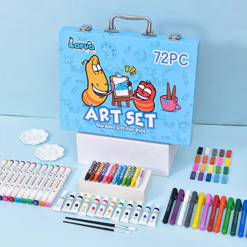 (NET) Multi pack Coloring Set 72 pcsBlue