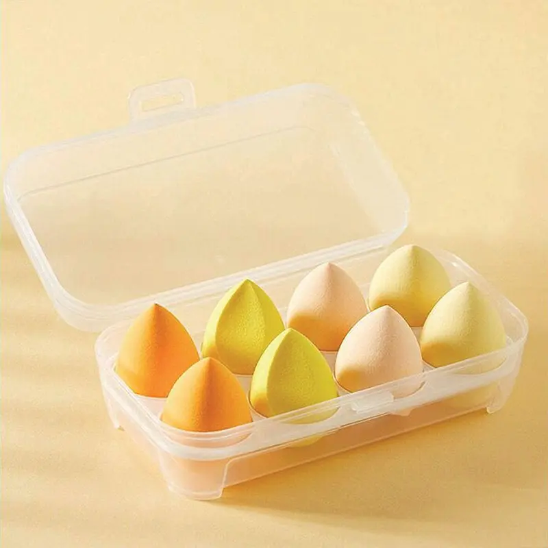 (NET) Multifunction Makeup Sponge 8 pcsPurple