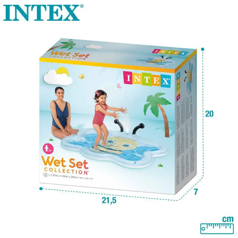 (NET)Intex inflatable children's pool Bee