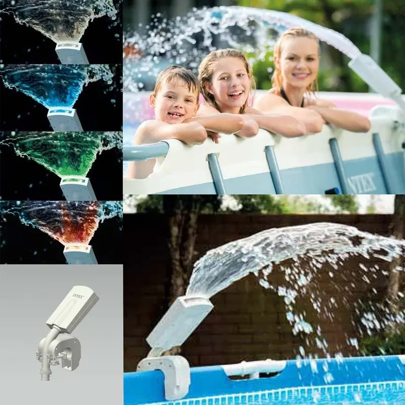 (NET)Intex Multi-Color Led Pool Sprayer - 28089