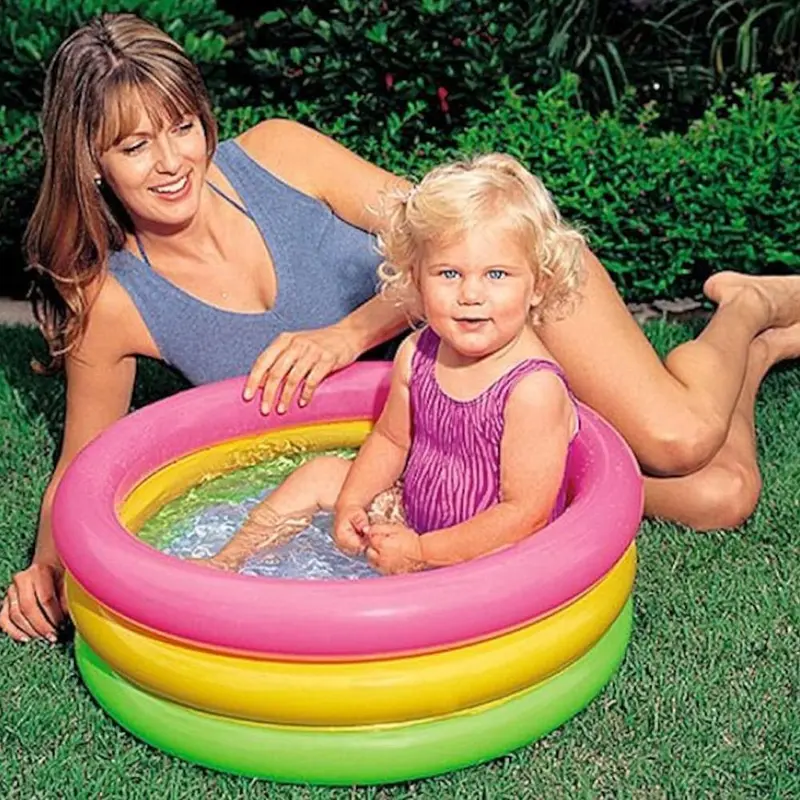 (NET)INTEX SUNSET GLOW BABY POOL 61 x 22 cm 57107NP