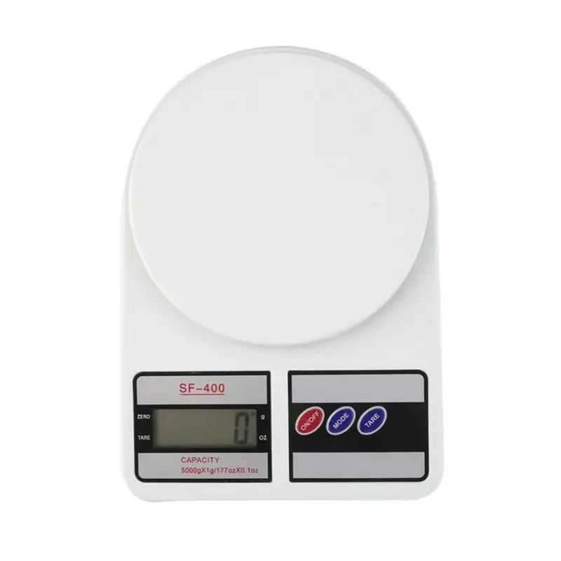 **(Net)** Generic Electronic Kitchen Digital Weighing Scale, Multipurpose, White, 10 Kg / KC-50
