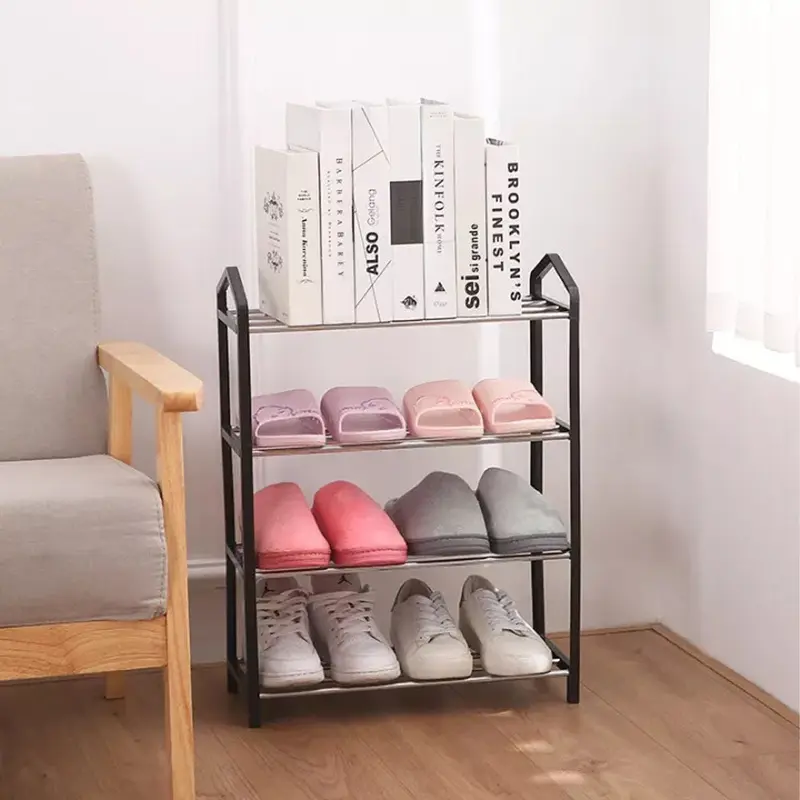4 Layer Shoe Stand Stackable Shoe Rack Organizer Slipper Rack / 22FK190 / KC22-291 / 881Blue