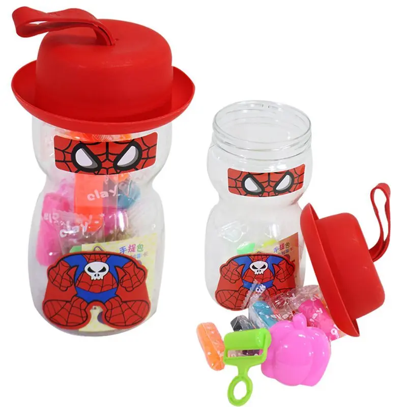 5d Play Dough Modelling 1702Spiderman