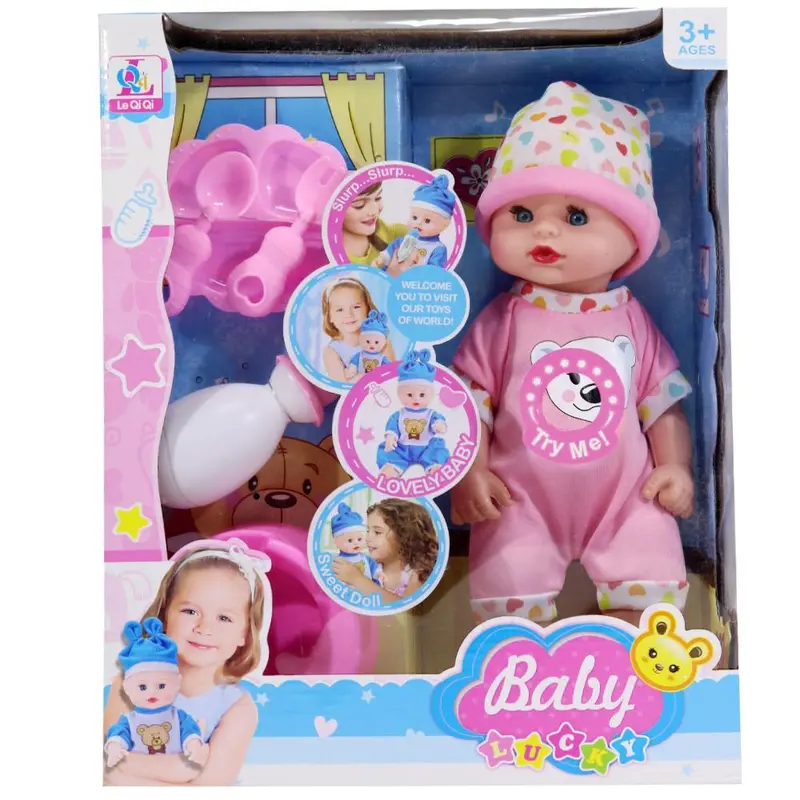 Baby Born Eating Interactive DollPink