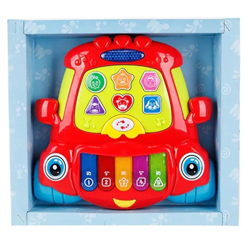 Baby Electronic Piano CarRed