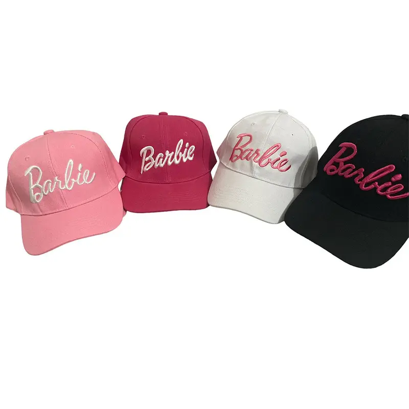 Barbie Girl Hats Sun CapsPink