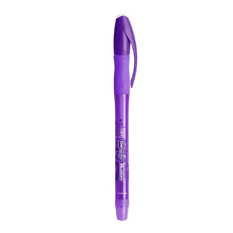 Bic Gel-ocity Erasable Gel Pen Purple