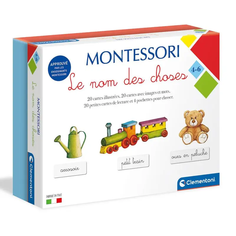 Clementoni Montessori Vocabulaire - French