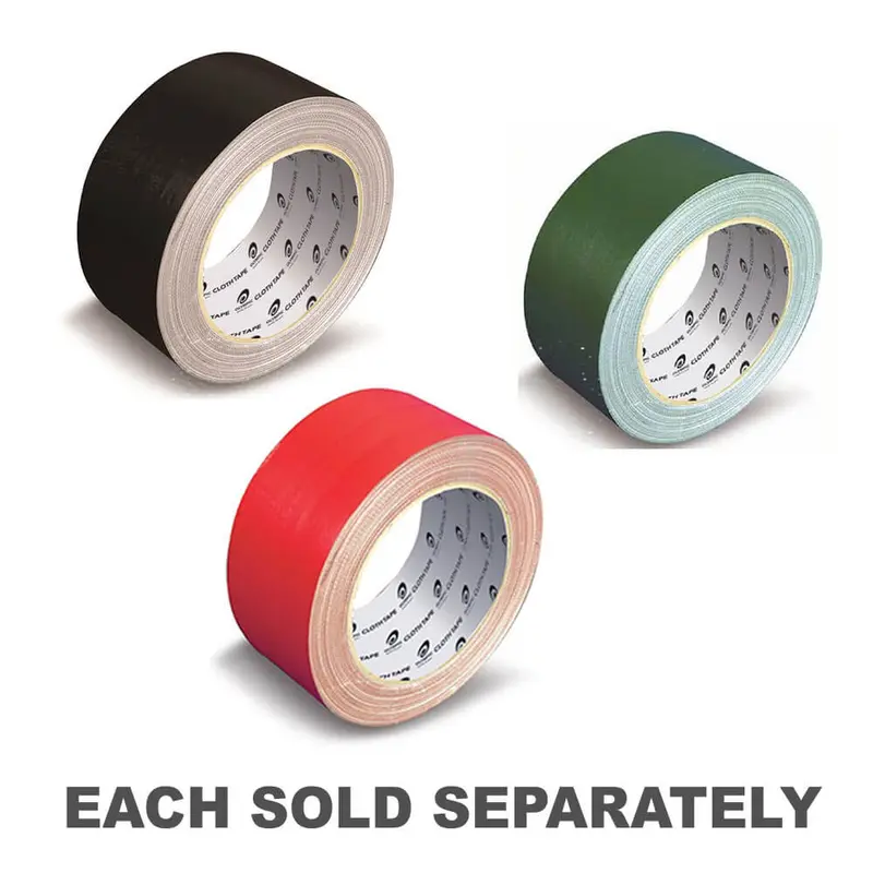 Wotan Olympic Cloth Tape (50mmx25m)Red