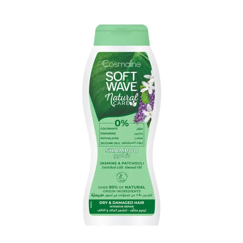 Cosmaline SOFT WAVE NATURAL CARE SHAMPOO DRY & DAMAGED HAIR 400ml / B0004126