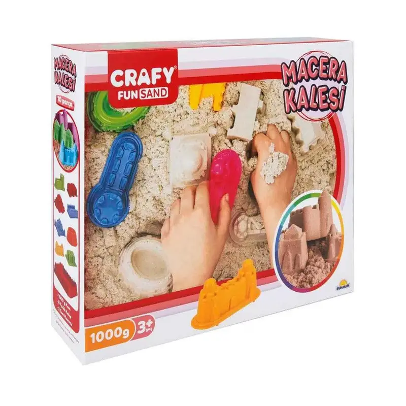 Crafy Dough Play Sand Set 10 Pcs