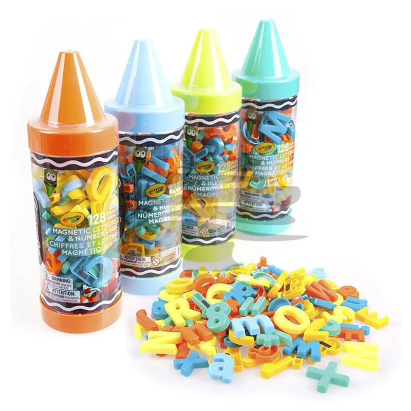 Crayola Magnetic Letters & Numbers 128 Pcs